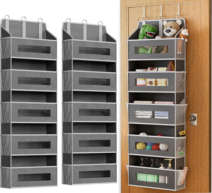 2 Pack 5 Tier Over The Door Organizer by Unknown
