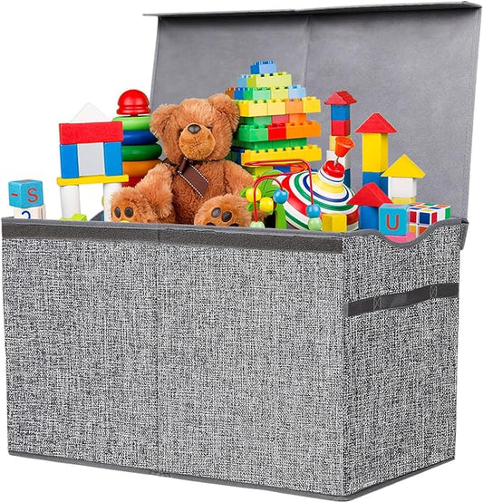 YOLOXO Toy Box Chest, Collapsible Sturdy Storage Bins by YOLOXO