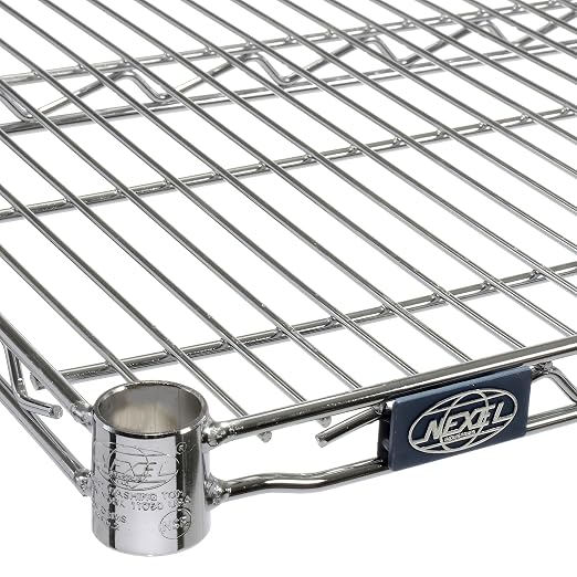 Nexel Additional Wire Shelf for Wire Shelving Units, 600-800 lb Capacity - Image 4