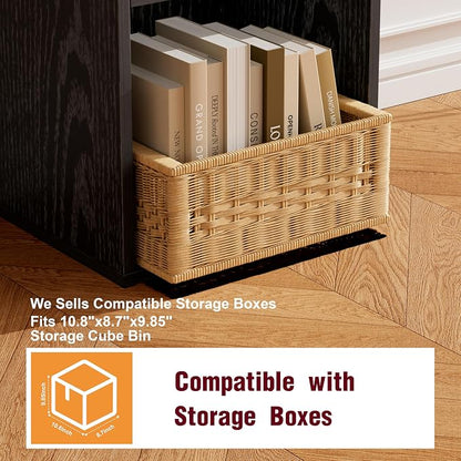 Book Shelf, Wooden Cube Storage Organizer - Image 5