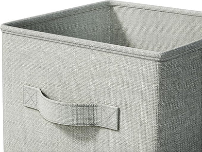 4 Pack Foldable Fabric Closet Storage Bins, 11Inch Organizer Cubes - Image 6