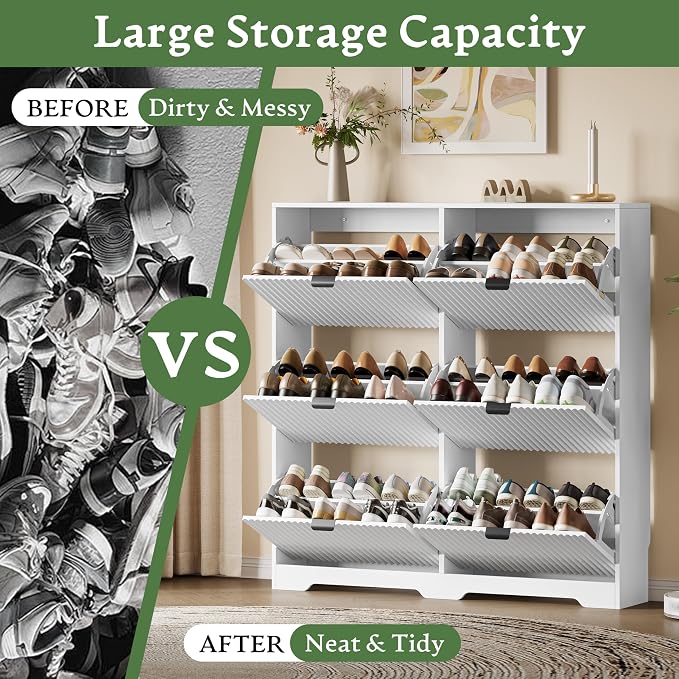 Xixini Shoe Storage Cabinet for Entryway - Image 6