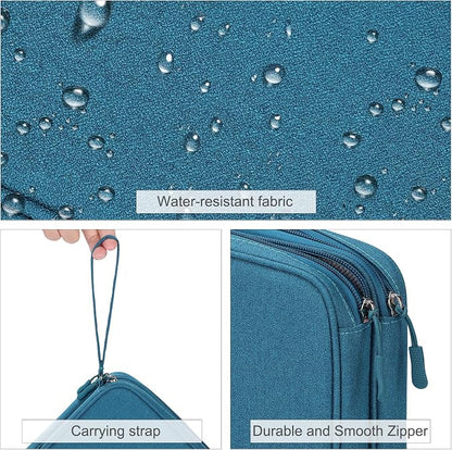 FYY Electronic Organizer, Extra Large Travel Cable Organizer Bag Pouch Portable - Image 4