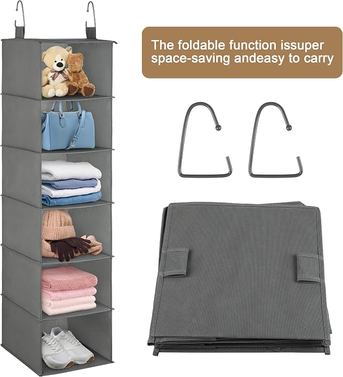 Libeder 6-Shelf Hanging Organizer - Image 5