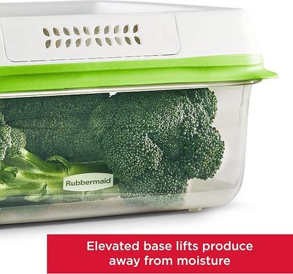 Rubbermaid 2114738 FreshWorks Saver, Medium Short Produce Storage Containers - Image 3