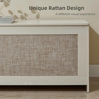 51.2" Storage Chest Extra Large, 51.2x15.7x18.3 Inch, Easy Assembly, Bench - Image 6