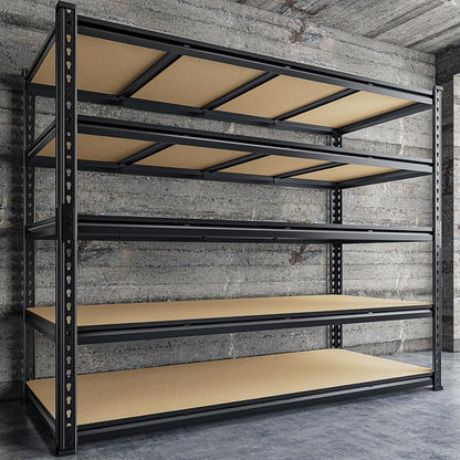 59.8"W Garage Shelving 72"H Storage Shelves 2750LBS Metal Shelving Heavy Duty - Image 8