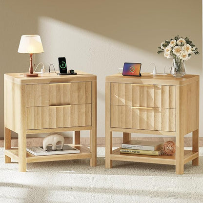 Huuger 27.6 Inch Tall Night Stands by Huuger