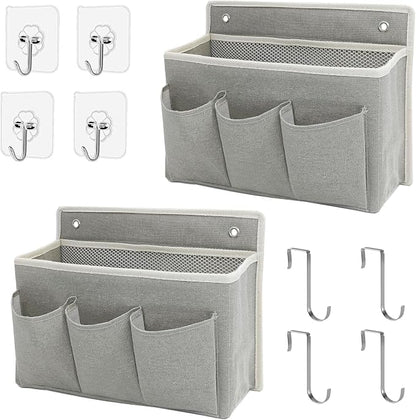 2-Pack Wall Hanging Organizer Bag/Hanging Baskets by Someteth