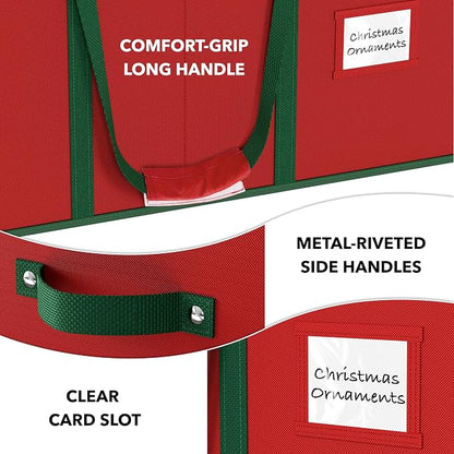 Simple Houseware 128 Christmas Ornament Storage Box - Image 7