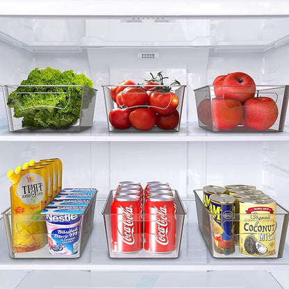Simple Houseware Kitchen Can Organizer Clear Bin - Image 3