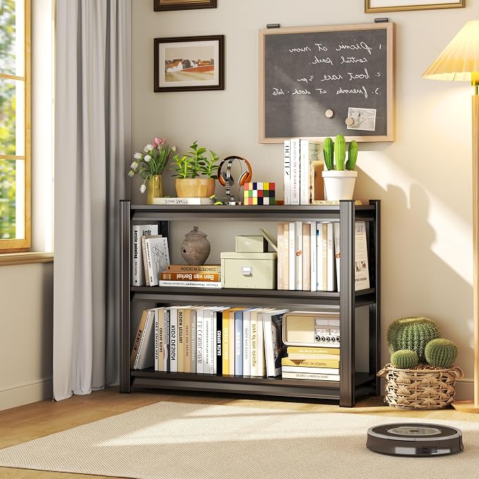 Storage Shelves, Garage Metal Shelving Unit, Adjustable, Double-Layer Column - Image 2