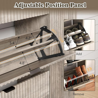 Shoe Cabinet Storage for Entryway - Image 5