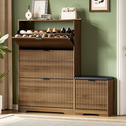 Xixini Shoe Storage Cabinet for Entryway by Xixini