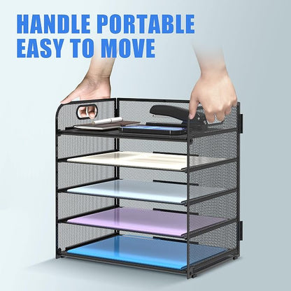 Supeasy 2 Pack 5-Tier Desk Organizer - Image 5