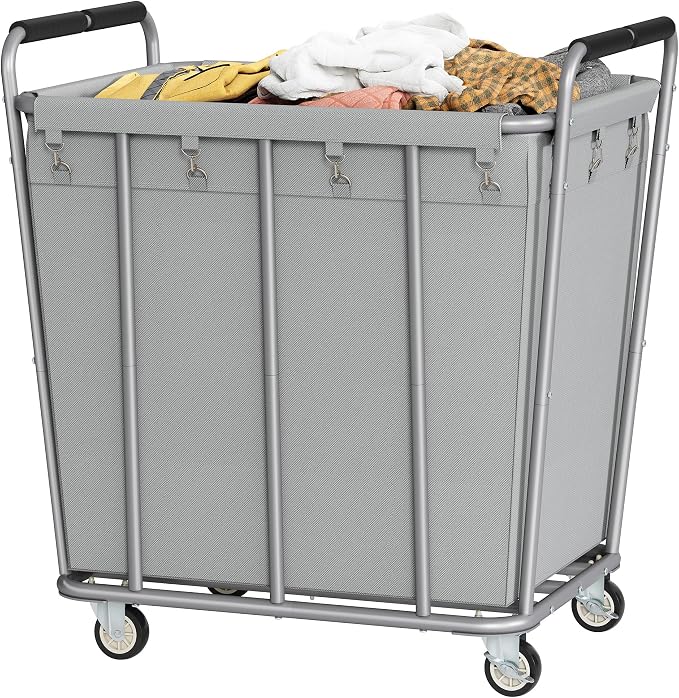 Hoctieon Large Laundry Cart by Hoctieon