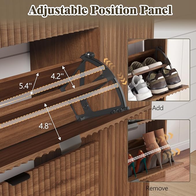 Shoe Cabinet Storage for Entryway - Image 6