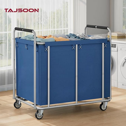 Tajsoon Large Laundry Cart - Image 2
