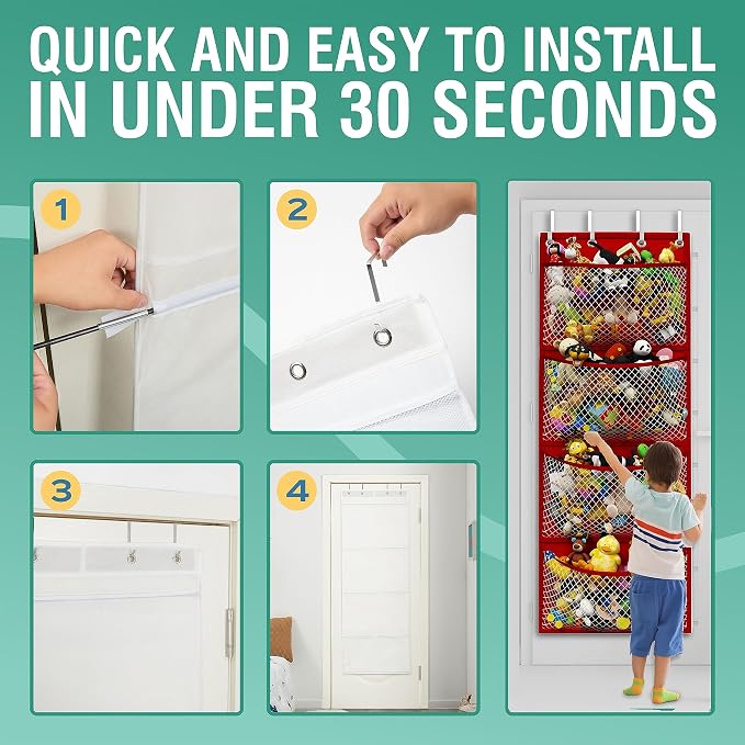 Honeyera Storage for Stuffed Animal - Image 2