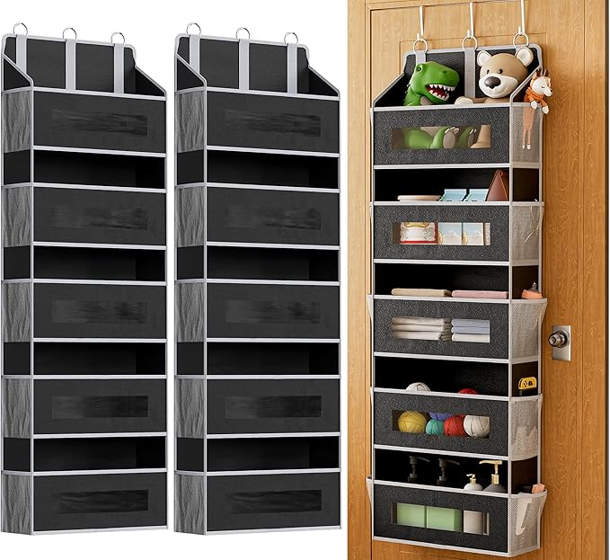 2 Pcak 5 Tier Over The Door Organizer by Unknown