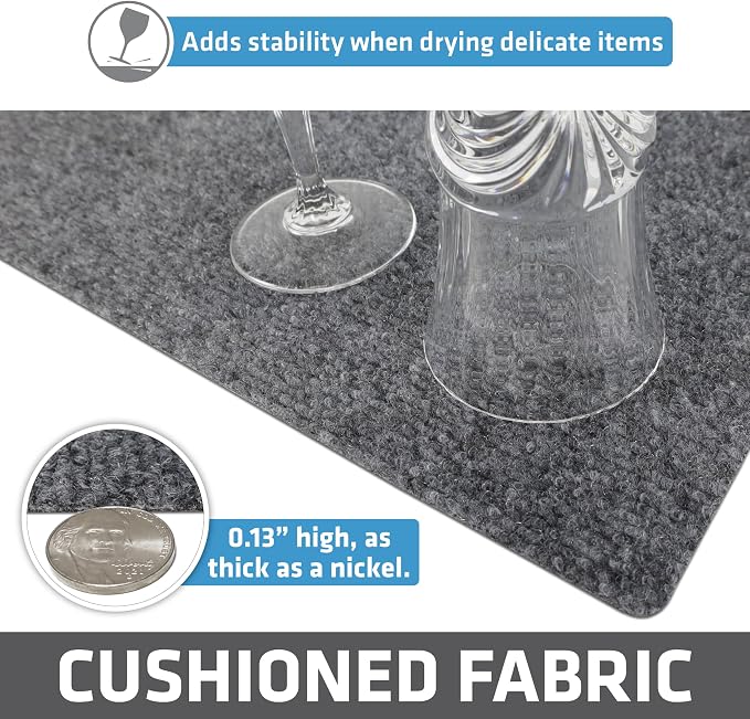 Drymate Premium Luxury Shelf & Drawer Liner, Thick Cushioned Fabric, - Image 4