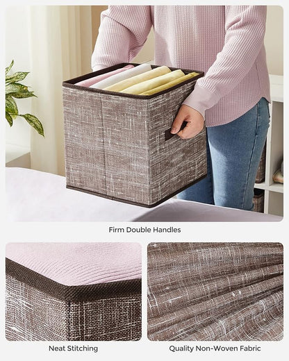 SONGMICS Storage Cubes, 11-Inch Non-Woven Fabric Bins - Image 5