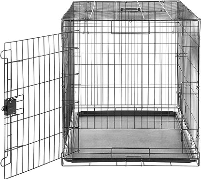 Amazon Basics - Durable, Foldable Metal Wire Dog Crate - Image 3