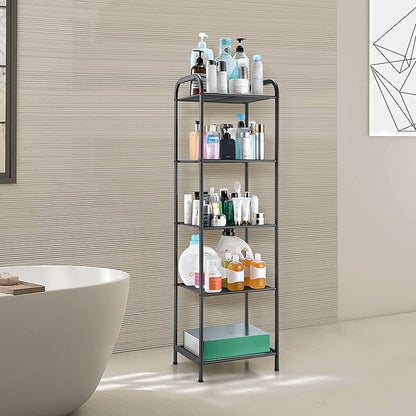 MAX Houser Storage Rack with Shelf, Industrial Style Extendable Plant Stand - Image 6
