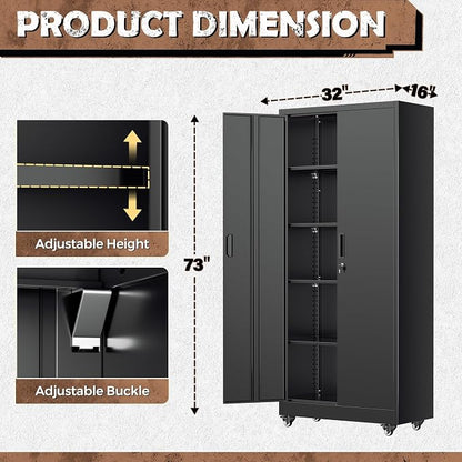 INTERGREAT73 Garage Storage Cabinet - Image 3