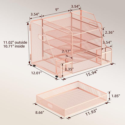 SUPEASY Mesh Desk Organizer - Image 4