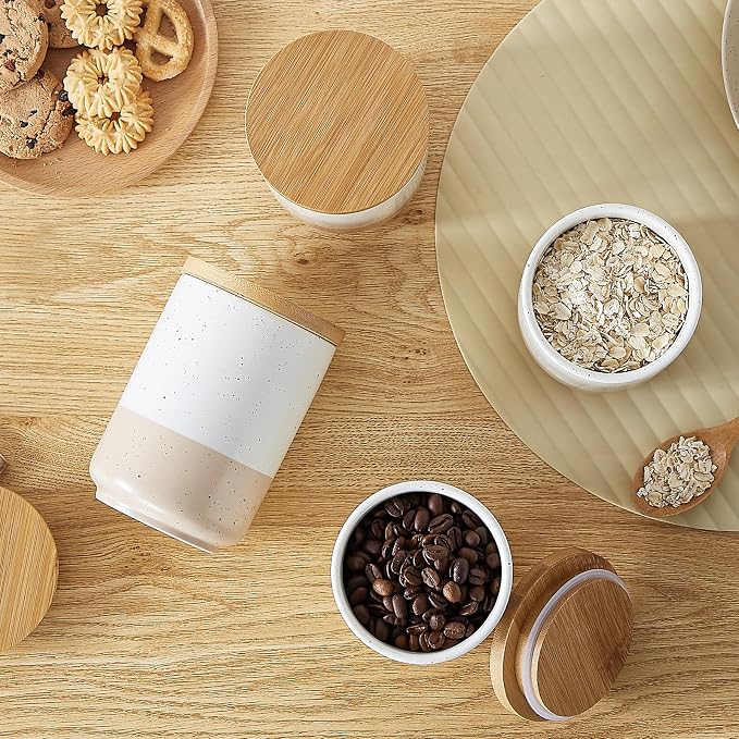 vancasso Sabine Ceramic Canister Set - Image 8