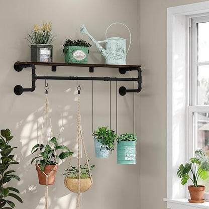 Industrial Pipe Clothes Rack - Image 6