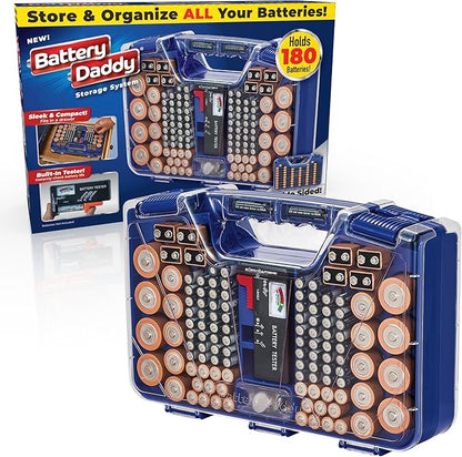 Ontel Battery Daddy Storage & Organizer Case by Ontel