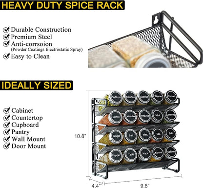 SpaceAid Spice Rack Organizer - Image 4