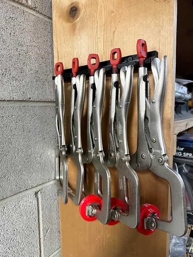 Five Slot Air Tool Holder/Wall Mount Storage - Image 3