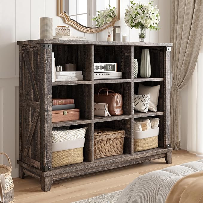 EnHomee 9 Cube Storage Organizer and Shelves, Cubby Storage Organizer, - Image 8