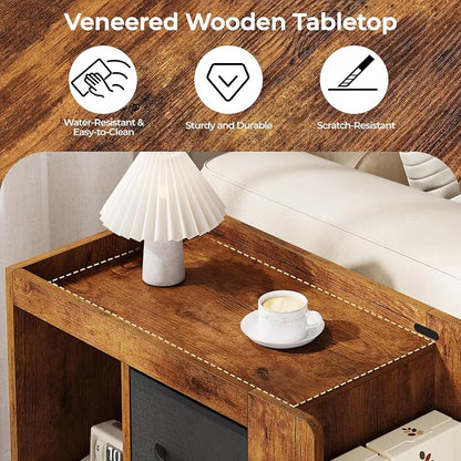 Yaheetech Narrow Side Table - Image 7