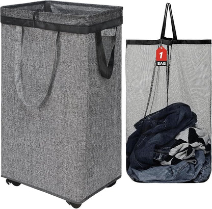 DOKEHOM 90L X-Large Laundry Basket by DOKEHOM
