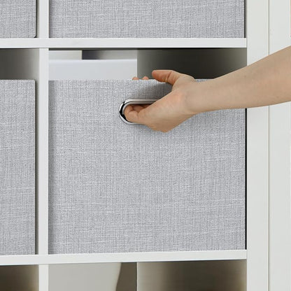 Posprica Closet Organizers and Storage, 4 Pack Large Linen Storage Bins - Image 5