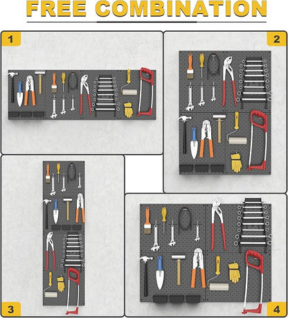 Ultrawall Metal Pegboard Panels, Pegboard Wall Organizer, Garage Tool Storage - Image 4