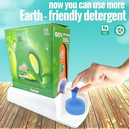 Skywin Detergent Box Riser, Raises Boxed Liquid Laundry Detergent Cup Holder & - Image 6