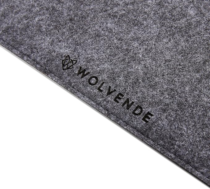 Premium Felt Desk Mat | Medium 12" x 36" | Multifunctional Desk Pad - Image 4