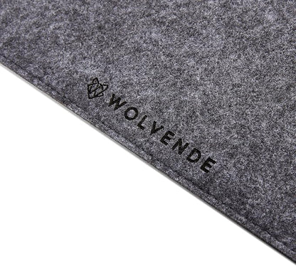 Premium Felt Desk Mat | Medium 12" x 36" | Multifunctional Desk Pad - Image 4
