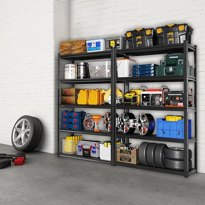 Garage Shelving, Heavy Duty Storage Shelves, Metal Garage Shelves Units - Image 2