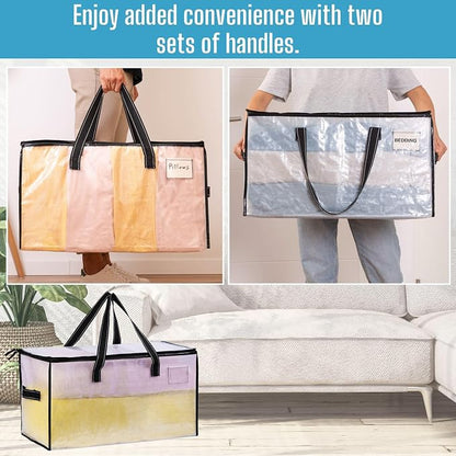 VENO 10 Pack Moving Bags, Comforter and Blanket Storage Bags - Image 7