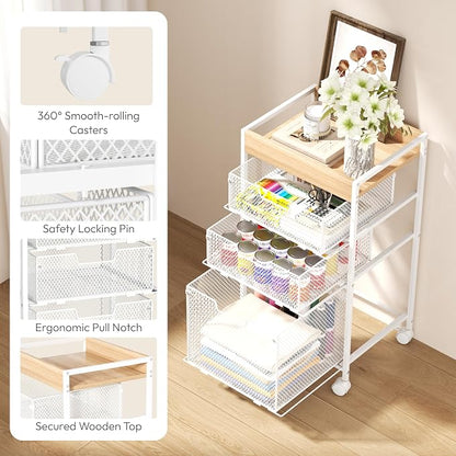 SWTYMIKI Rolling File Cart - Image 5