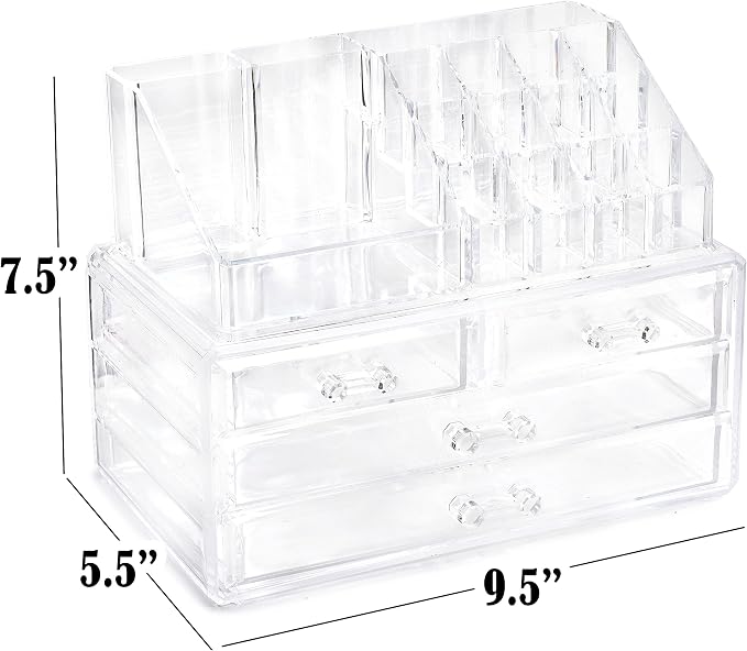 Masirs Clear Makeup Organizer - Image 2
