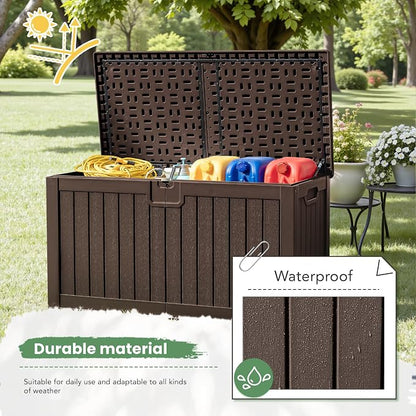 Greesum 230 Gallon HDPE Outdoor Storage Box - Image 5