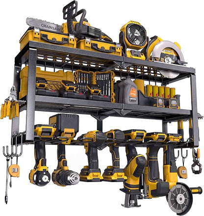 Spampur Power Tool Organizer for Tool Storage, Drill Holder Wall Mount by Spampur