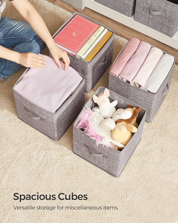 SONGMICS Storage Cubes, 11-Inch Non-Woven Fabric Bins - Image 8